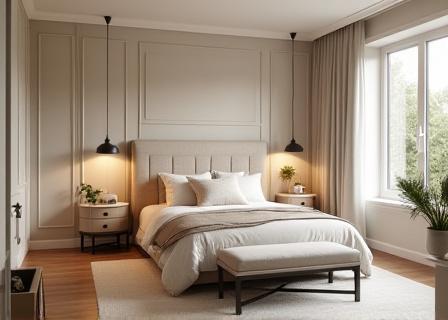 Bedroom after makeover