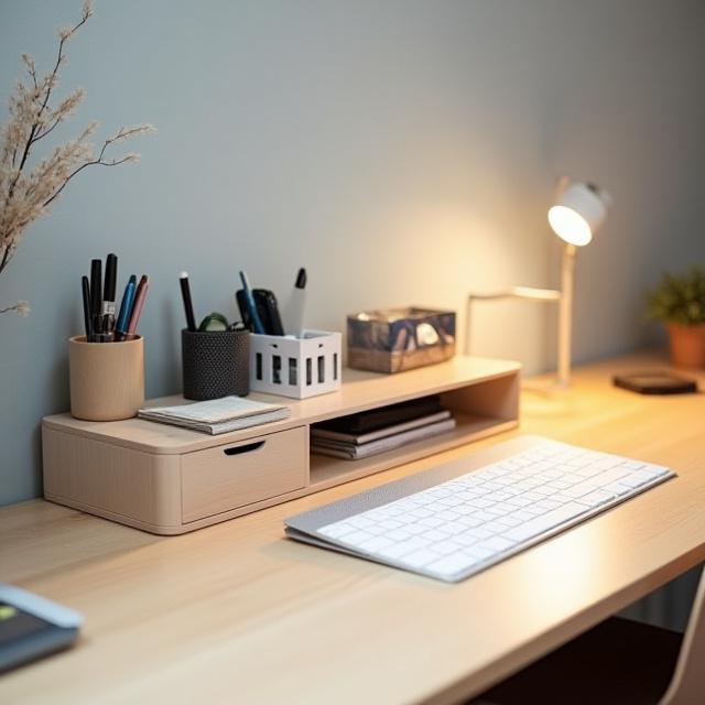 Dorm desk organizer kit