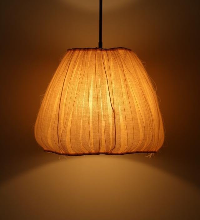 Eco-friendly handmade lampshade