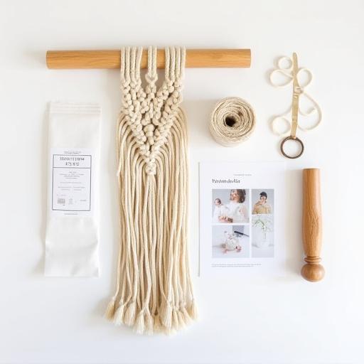 Macrame wall hanging kit