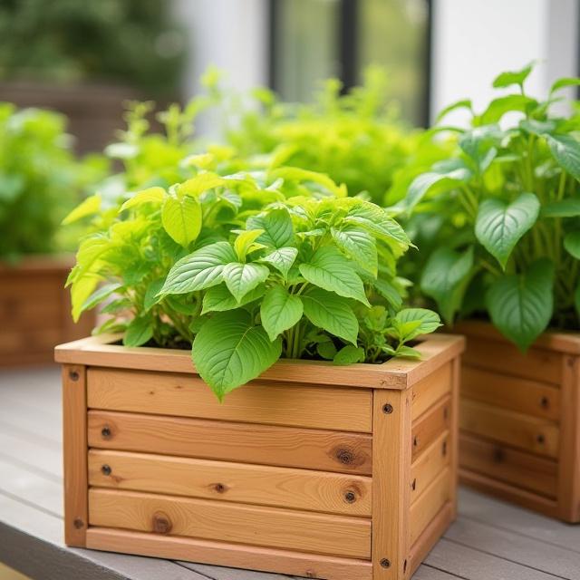 Raised planter box kit