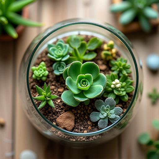Terrarium garden kit