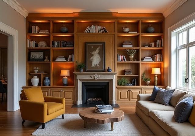 Anjali's completed bookshelf project